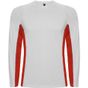 Roly Sport Shanghai L/S blanc/rouge