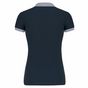 Kariban Polo piqué bicolore femme navy/oxford_grey