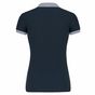 kariban Polo piqué bicolore femme navy/oxford_grey