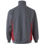 Velilla Sweat bicolore zippé grey/red