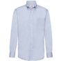 fruit of the loom Men´s Long Sleeve Oxford Shirt oxford_blue