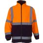 Yoko Veste polaire haute visibilité hi_vis_orange/navy