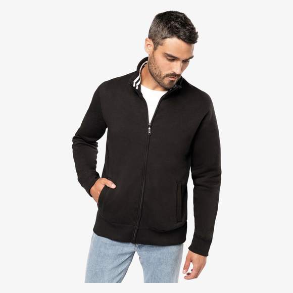 Veste molleton zippée homme kariban