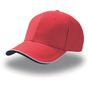 Atlantis Pilot Piping Sandwich Cap red/white/navy