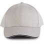 K-up Orlando - Casquette 6 panneaux light_grey/dark_grey