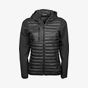 Tee Jays Women's hooded crossover jacket