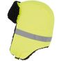 WK Designed To Work Casquette rembourrée avec rabats pour les oreilles fluorescent_yellow