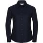 Russell Collection Ladies’ long sleeve tailored oxford shirt bright_navy