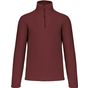 Kariban Enzo - Micropolaire col zippé homme wine
