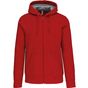 Kariban Sweat-shirt zippé capuche unisexe red