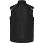 James&Nicholson Men´s Hybrid Vest black/black