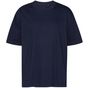 Tiger Cotton Oversized T-Shirt navy