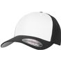 flexfit Flexfit Mesh Colored Front Cap black/white/black