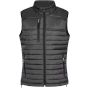 HRM Women´s Hooded Performance Body Warmer Dark grey