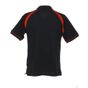 kustom kit Oak Hill Polo black/bright_red