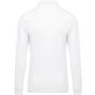 kariban Polo piqué manches longues homme  white