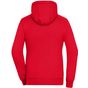 James&Nicholson Ladies' Lifestyle Zip-Hoody red/grey_heather