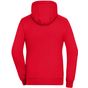 James&Nicholson Ladies' Lifestyle Zip-Hoody red/grey_heather