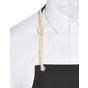 SG Accessories - Bistro Corsica - Cord Bib Apron with Pocket black