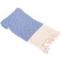 A&R Fouta Kemer Hamamzz® Denim blue / Cream