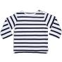 Babybugz Baby Breton top white/navy
