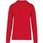 kariban Sweat-shirt écoresponsable col rond enfant  red