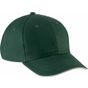 K-up Casquette avec sandwich contrasté - 6 panneaux forest_green/beige