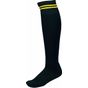 ProAct Chaussettes de sport à rayures PROACT black/sporty_yellow