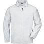 James&Nicholson Full-Zip Fleece white