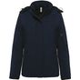 Kariban Parka softshell doublée capuche femme  navy