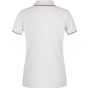 James&Nicholson Ladies´ Polo Stripe white/red
