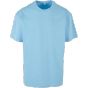Build Your Brand Heavy Oversize Tee baltic_blue