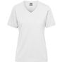 James&Nicholson Ladies´ Bio Workwear T-Shirt white