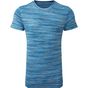 TriDri T-shirt Performance chiné Tridri® blue/white