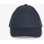 K-up Casquette enfant avec sandwich contrasté - 5 panneaux navy/white