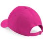 Beechfield Casquette Athleisure à 6 panneaux fuchsia/white