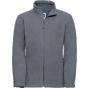 Russell Athletic Kids Full Zip Outdoor Fleece convoy_grey