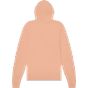 Bella Unisex sponge fleece pullover hoodie peach