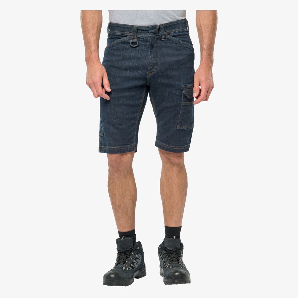 Bermuda denim multipoches homme WK-Designed-To-Work