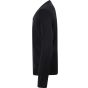 Henbury Men's 12gg v-neck jumper black
