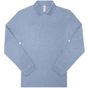 B&C Collection B&C My Polo 210 LSL heather_blue
