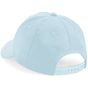 Beechfield Casquette à 5 panneaux pour enfant en coton biologique powder_blue