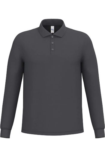 Image produit Polo piqué LSL homme 200 