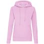 fruit of the loom Classic Hooded Sweat Lady-Fit rose_pale