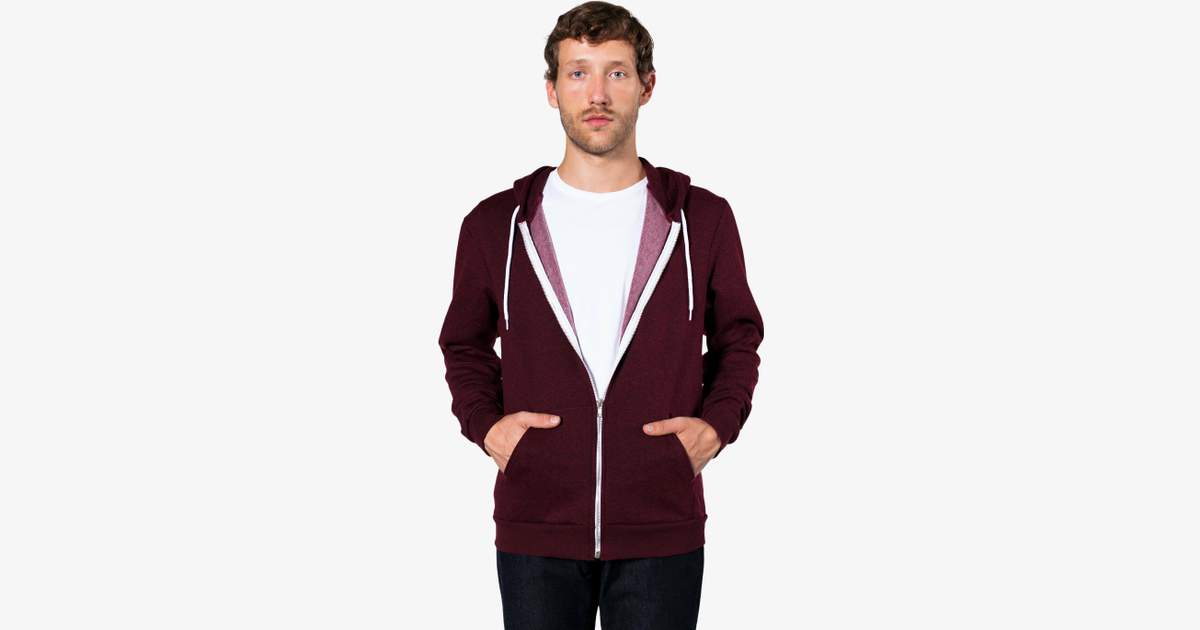 American apparel salt and pepper hoodie sale