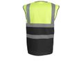 yoko Gilet haute visibilité bicolore hi_vis_yellow/black