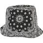 flexfit Bandana Print Bucket Hat black