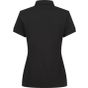 Henbury Ladies' recycled polyester polo shirt black