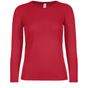 B&C Collection #E150 LSL /Women red