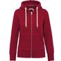 Kariban Sweat-shirt vintage zippé à capuche homme vintage_dark_red
